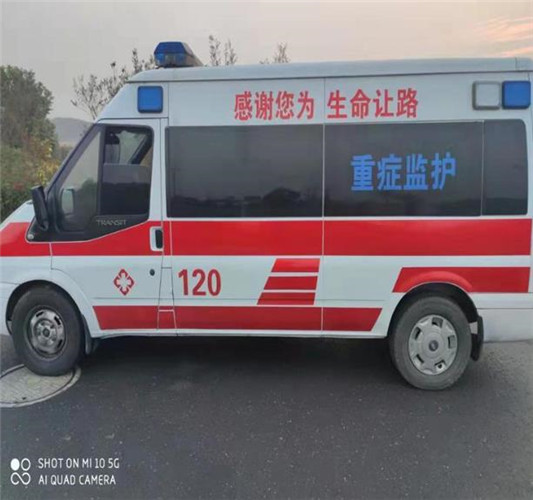 上思救护车出租服务案例3